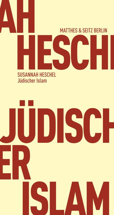 Produktbild Jüdischer Islam (Deutsch, Susannah Heschel, 2018)