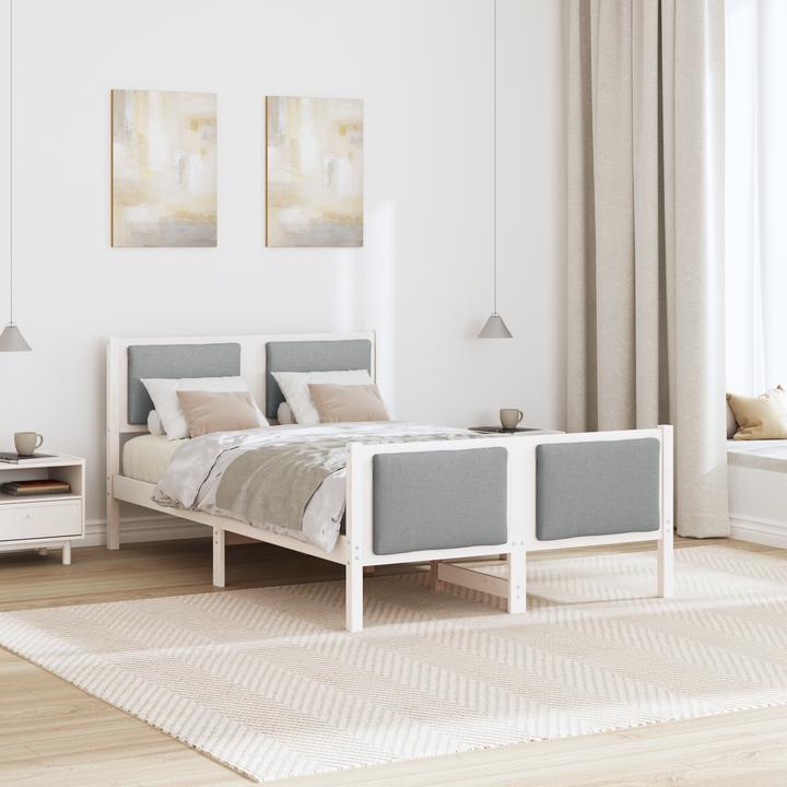Actual product image vidaXL Moderner Bettrahmen (120 x 200 cm)