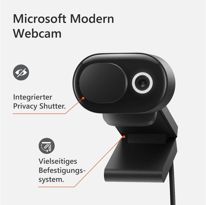 Produktbild Microsoft Modern Webcam (2 Mpx)