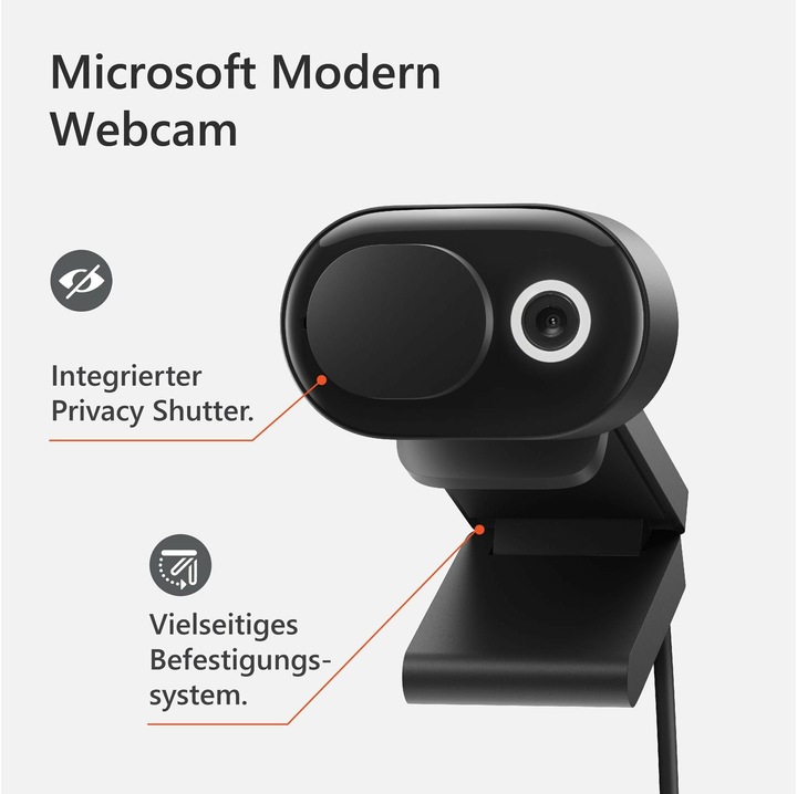 Actual product image Microsoft Modern Webcam (2 Mpx)