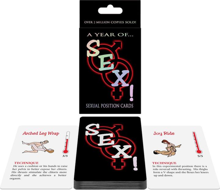 Kheper Games Une année de... sexe ! (Jeu de cartes, Anglais)