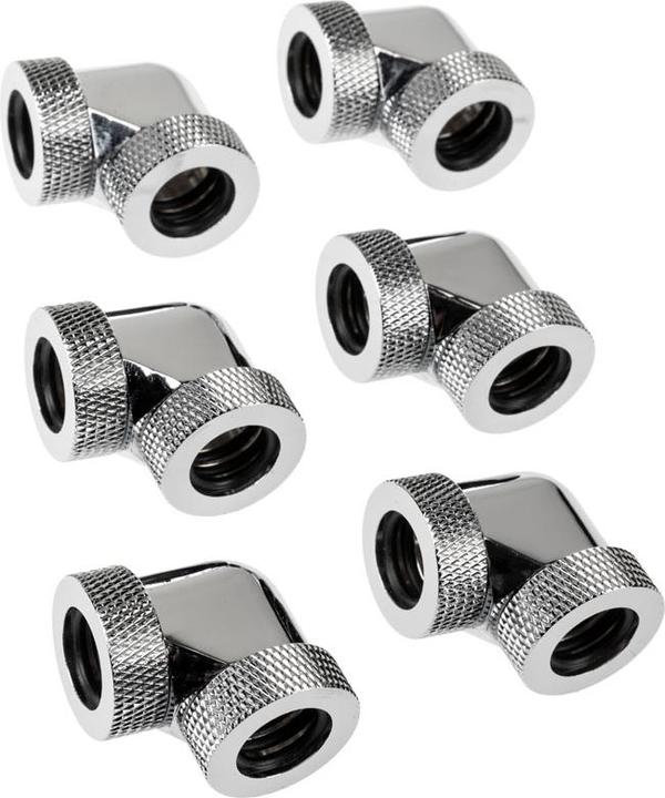 Actual product image Raijintek Pelias D140906, 14mm, 90 degree adapter - 6-pack