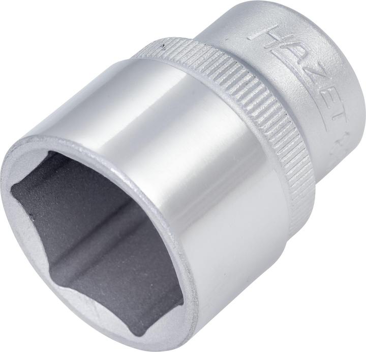 Actual product image HAZET Socket ∙ hexagon 880-19 ∙ Square, hollow 10 mm (3/8 inch) ∙ Outside hexagon traction profile … (19 mm)