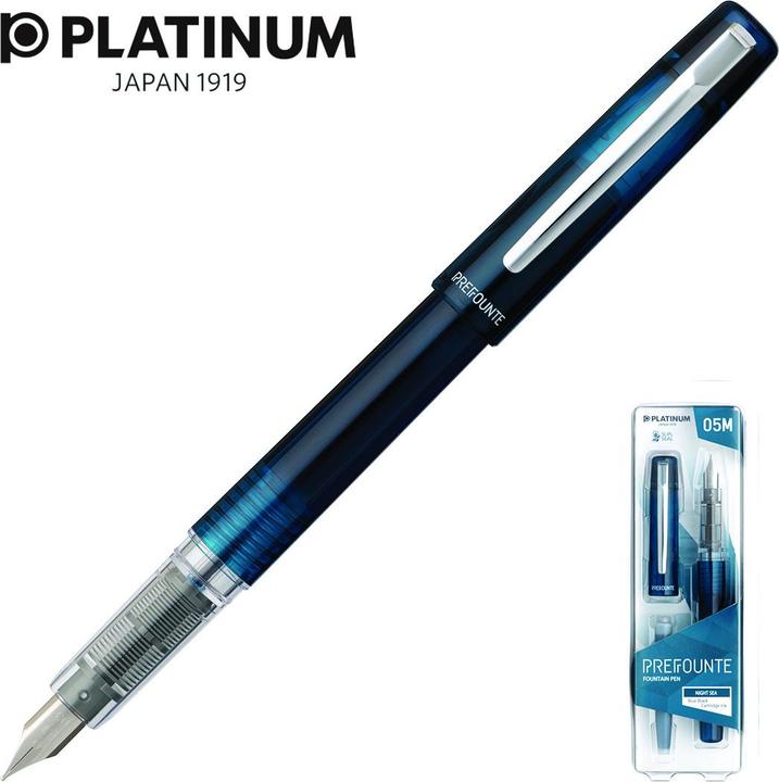 Produktbild Platinum Prefounte Night Sea, M, in Kunststoffverpackung, im Blister, blau (Blau, 1x)