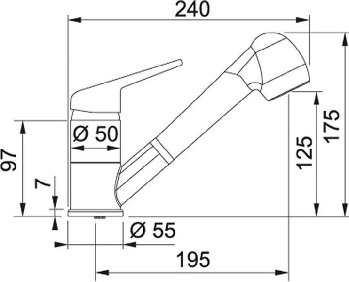 Image du produit Franke KITCHEN TAP NOVARA-PLUS 115.0470.675ONYX