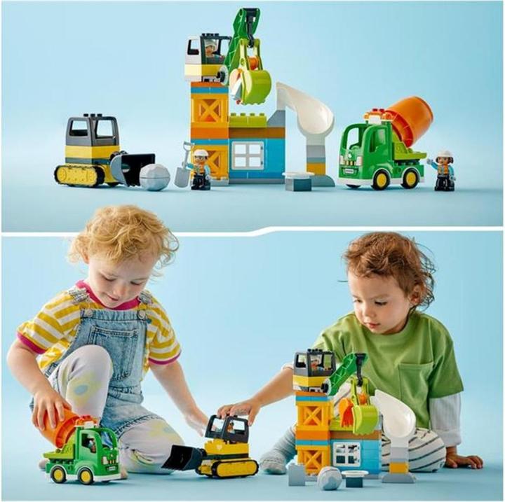 Image du produit LEGO Chantier avec véhicules de construction (10990)