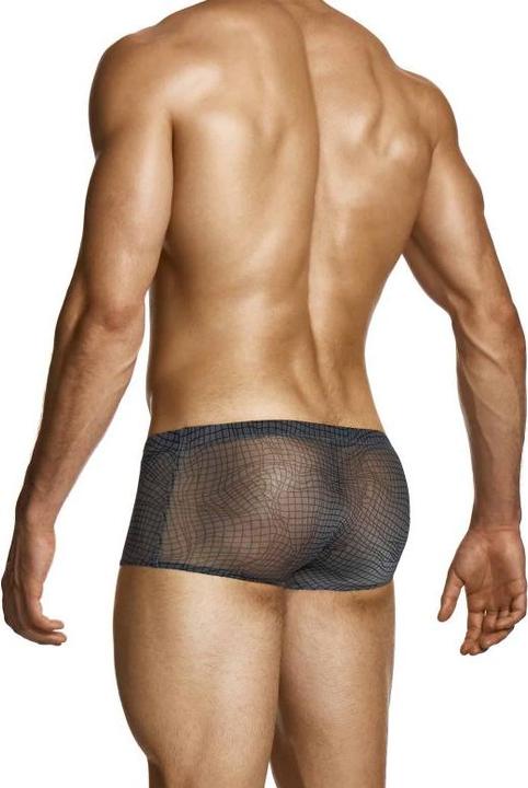Produktbild Abstract Net Brazil Boxer Grau Medium (M, Einzelpack)