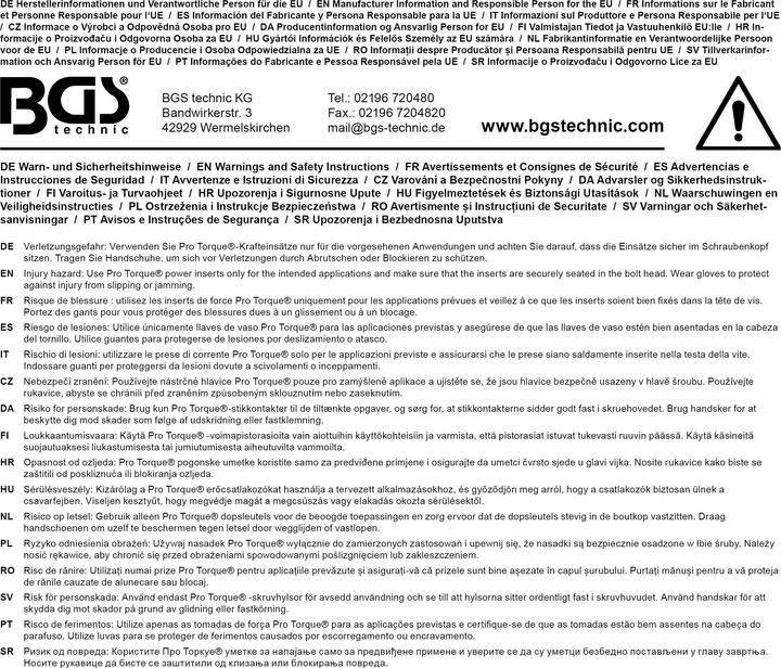 Produktbild BGS Kraft-Steckschlüssel-Einsatz Sechskant, tief Antrieb Innenvierkant 12,5 mm (1/2") SW 13 mm (13 mm)