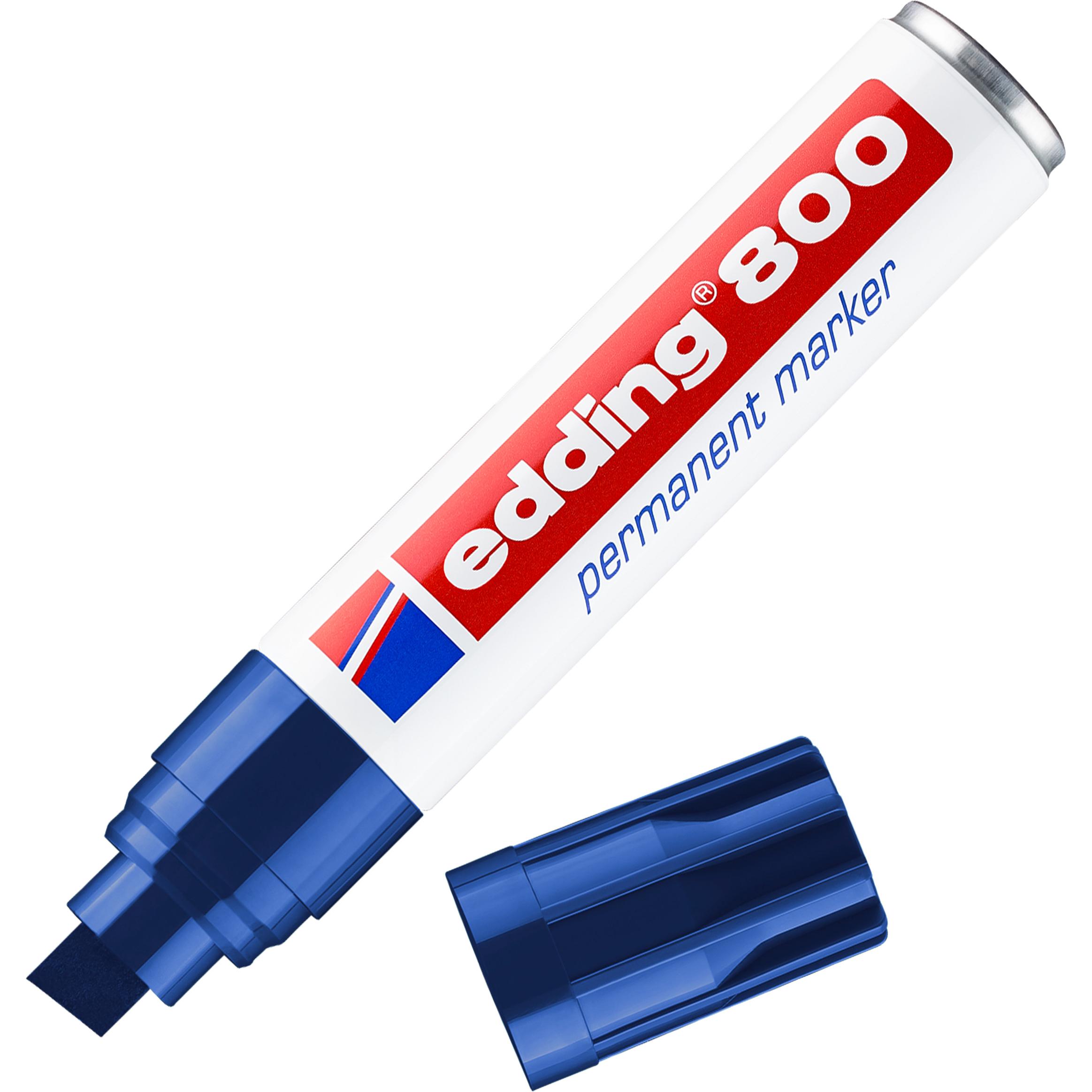 Thumbnail - Edding, Marker, Permanent Marker 800 (Blau, 4 mm, 1 x)