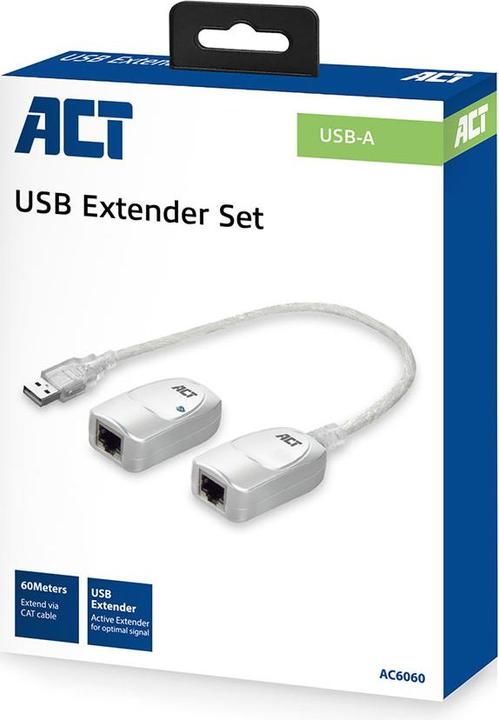 Produktbild ACT USB Extender set over UTP up to 60 meters IVE USB EXT. SET 60M SINGLE (0.13 m)