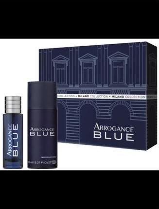 Immagine prodotto Arrogance Blue Eau De Toilette 30ml + Deodorant Spray (Eau de toilette, 30 ml)