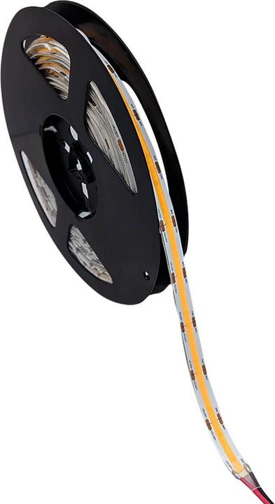 Image du produit Kanlux Bande LED LCOB 12V 1m = 8W IP65 33365 (Blanc chaud, 500 cm, Intérieur)