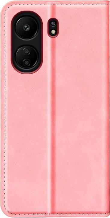 Produktbild Cover-Discount Xiaomi Poco C65 / Redmi 13C - Stand Flip Case Hülle rosa (Xiaomi Poco C65, Xiaomi Redmi 13C)