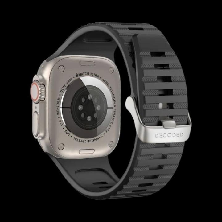 Actual product image Decoded Sport Silicone Ultra Strap 42/44/45/49mm (24 mm, 42 mm, 44 mm, 45 mm, 49 mm, Silicone)