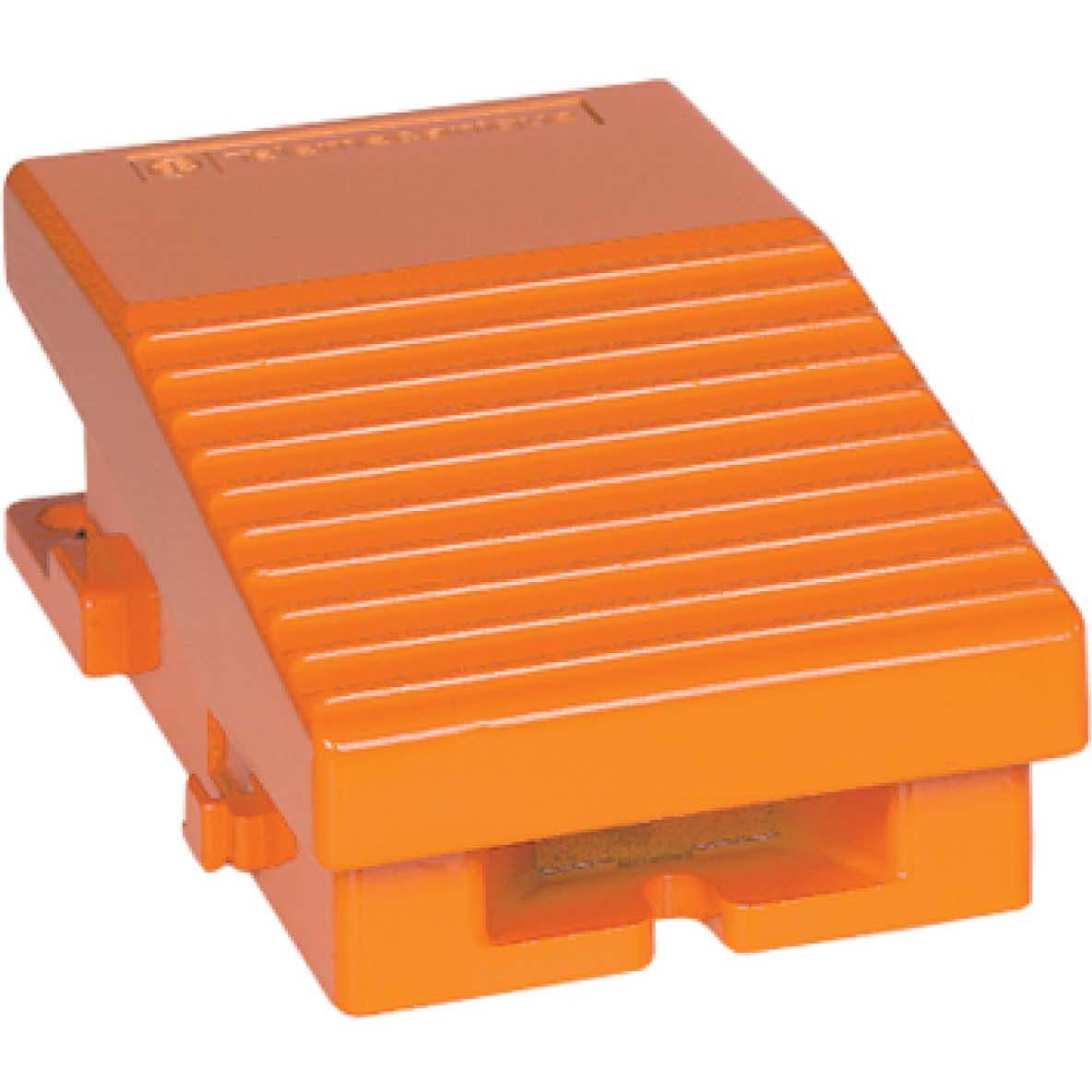 Schneider Electric Fussschalter, einfach XPE-R, o. XPER111, Taster + Schalter, Orange