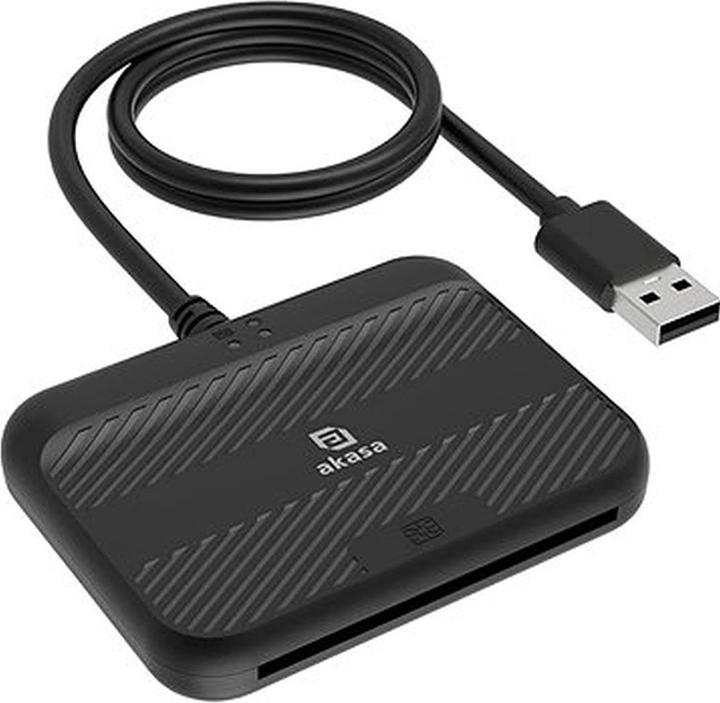 Produktbild Akasa extern????te??ka Smart karet a ID -??ern?? (USB 2.0)
