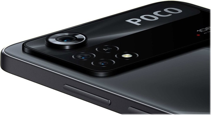 Actual product image Xiaomi Poco X4 Pro 5G (256 GB, Laser Black, 6.67", Dual SIM, 108 Mpx, 5G)