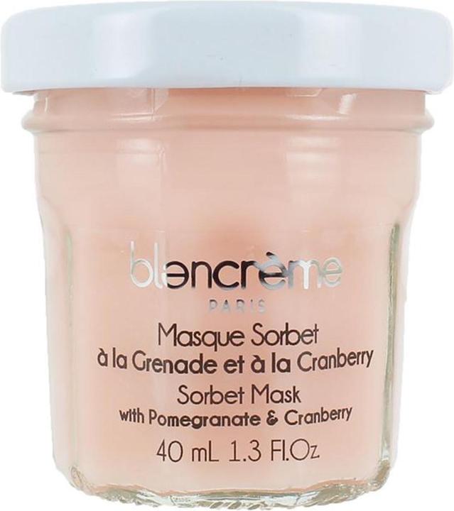 Actual product image Blancreme Sorbet Pomegranate Cranberry Face Mask - 40 Ml (40 ml)