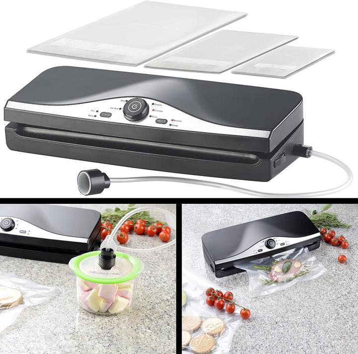 Produktbild Rosenstein & Söhne 2in1-Vakuumierer für Folien & Dosen