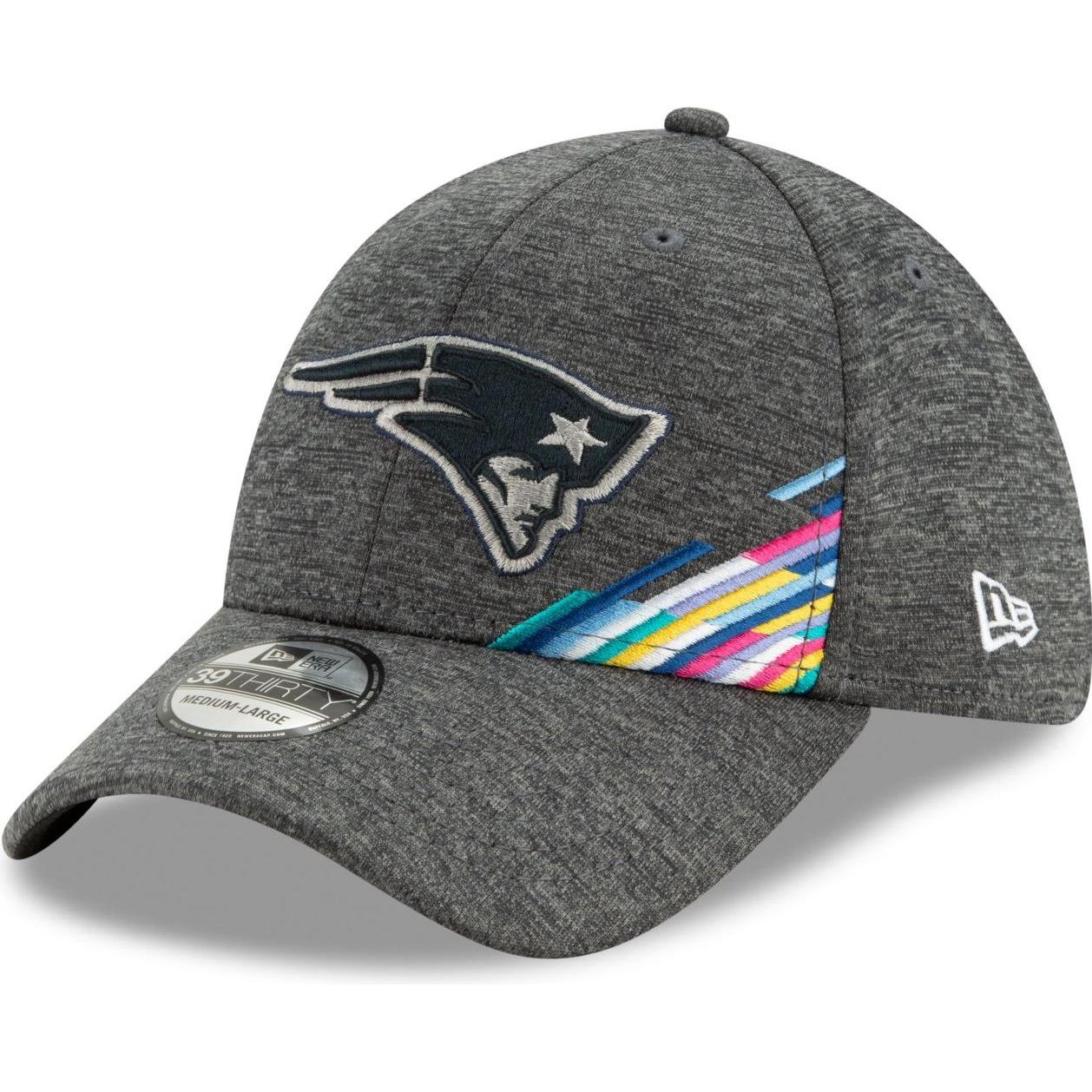 New Era, Herren, Cap, 39Thirty Stretchfit Crucial Catch NFL Teams, Grau, (M)