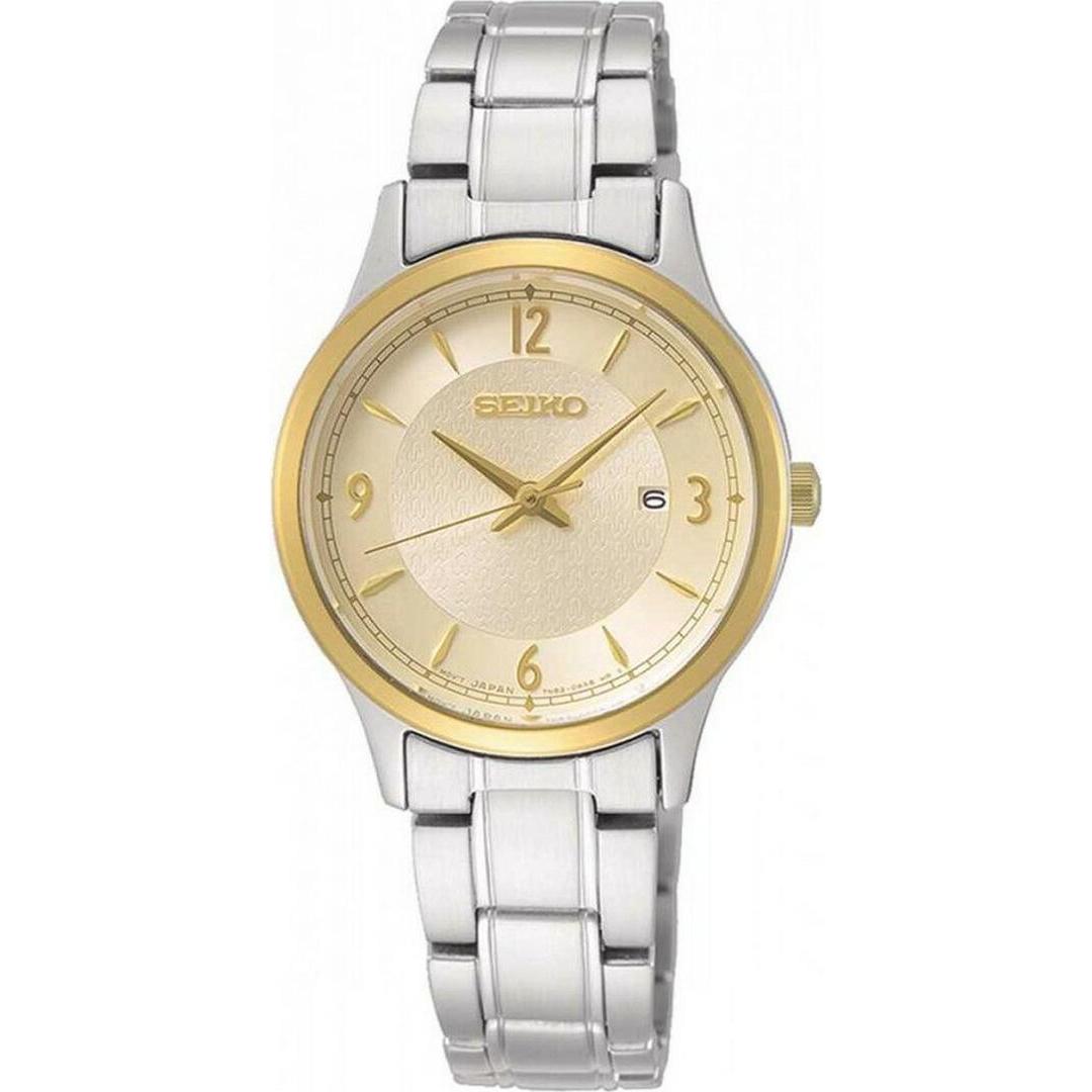 Seiko, Armbanduhr, Damenuhr SXDH04P1, Silber, (29 mm)