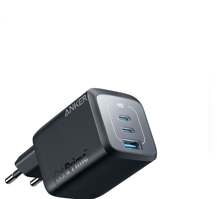 Actual product image Anker 735 Prime Wall Charger 67W 1A/2C Black (67 W)