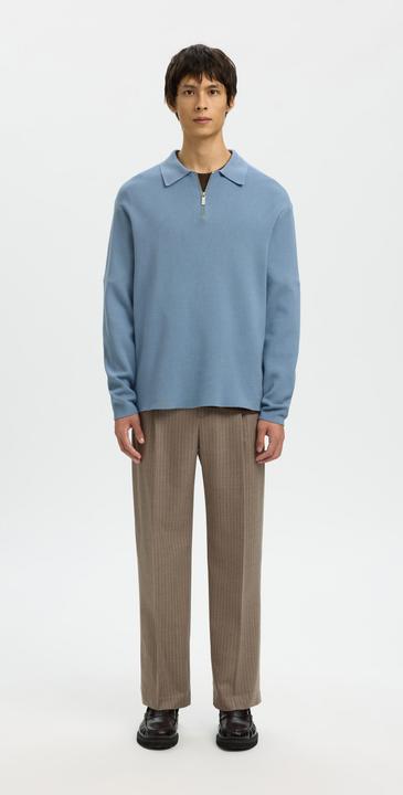 Produktbild Selected Slhteller Fn Relaxed Half Zip Polo Noos (L)