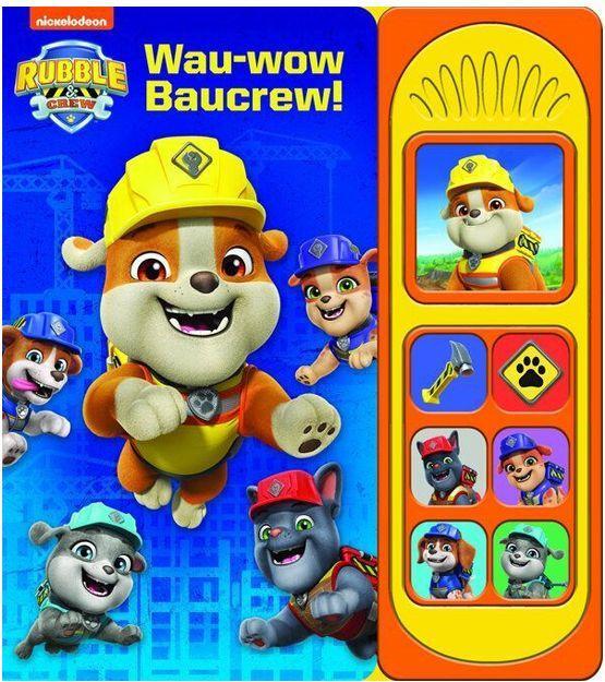 Produktbild PAW Patrol, Rubble & Crew - Wau-wow Baucrew! - Soundbuch - Pappbilderbuch mit 7 Geräuschen (Deutsch)