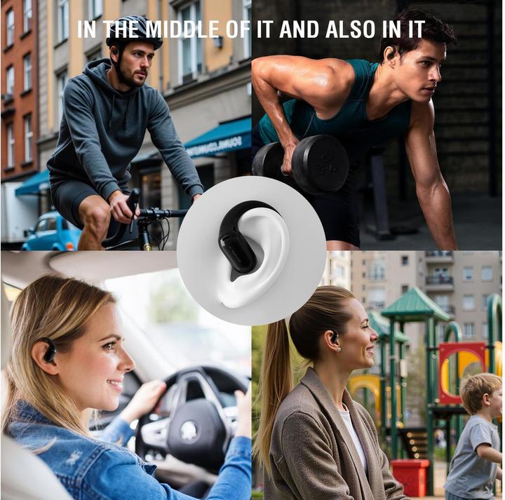 Produktbild 4smarts SkyBuds AI Screen (Keine Geräuschunterdrückung, 4 h, Kabellos)