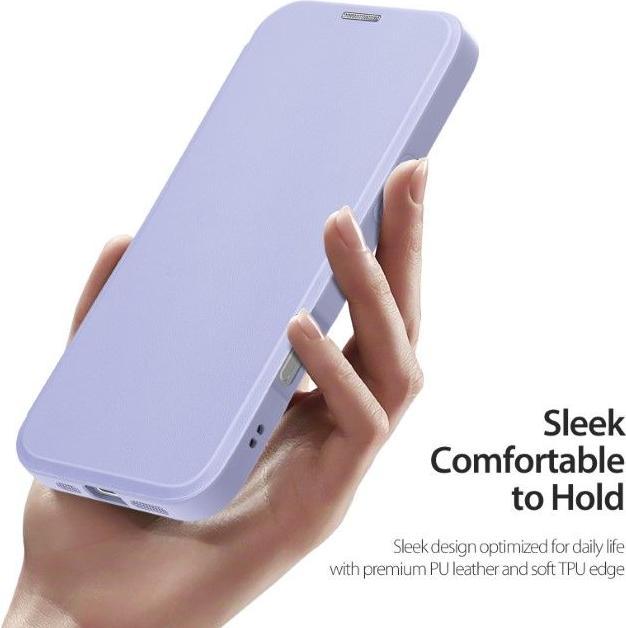 Actual product image Dux Ducis Skin X Pro Magnetic Stand leather case (Apple iPhone 16 Plus)