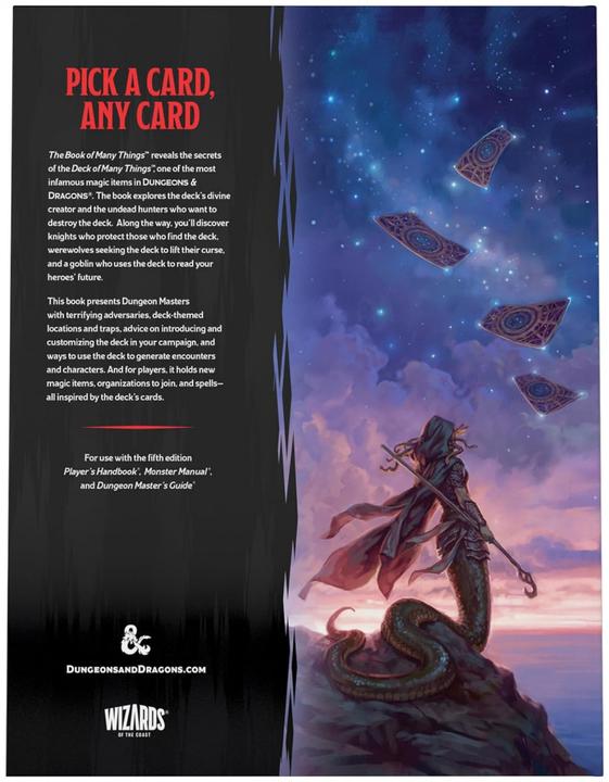 Immagine prodotto Wizards of the Coast Gioco di ruolo di Dungeons & Dragons Il mazzo delle cose (Inglese)