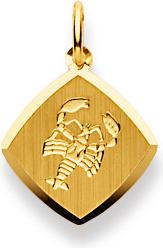 Immagine prodotto Natsumi Schmuck Ciondolo Zodiaco Cancro in oro giallo 18K/750 (Oro giallo 750/18 K Oro giallo)