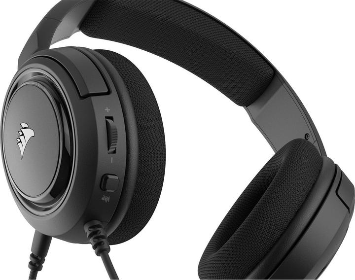 Image du produit Corsair HS35 Carbon Black Stereo-PC (Filaire)