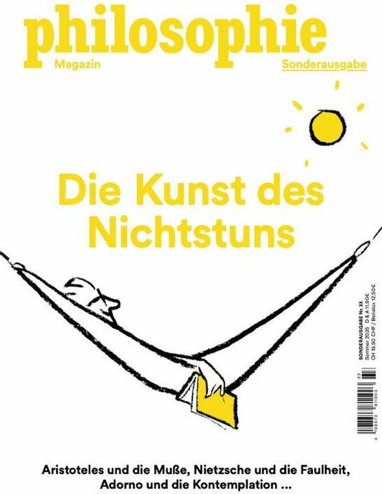 Philosophie Magazin Sonderausgabe 'Die Kunst des Nichtstuns' (Deutsch, Philomagazin Verlag, 2025)