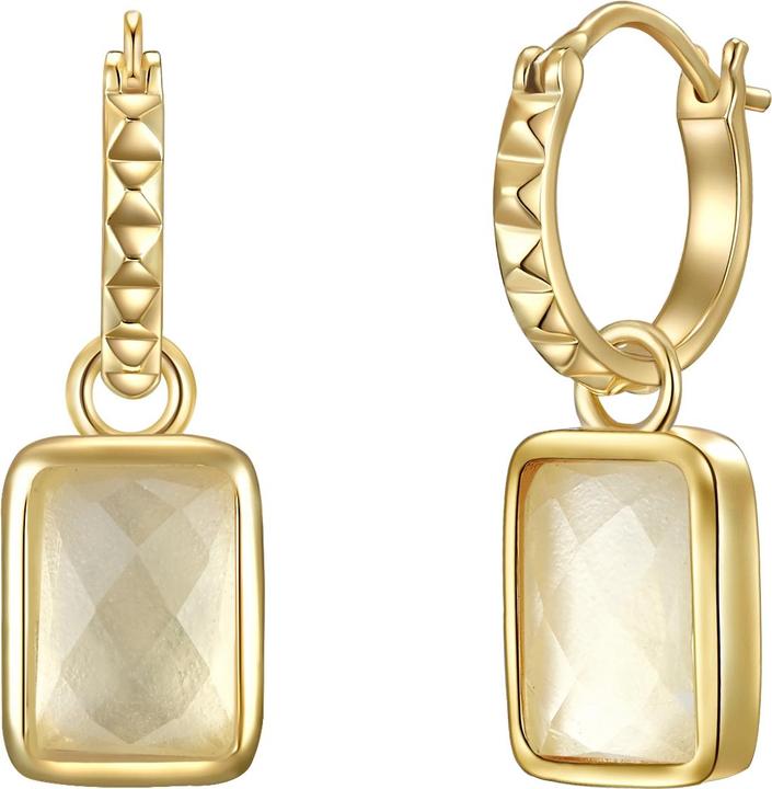 Immagine prodotto Glanzstücke München Donna Argento 925 Quarzo Rosa Oro Giallo - 28353 (Argento)