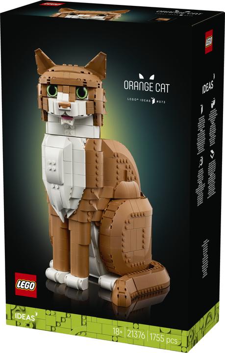 Image du produit LEGO Orange Cat (21376, LEGO Ideas)