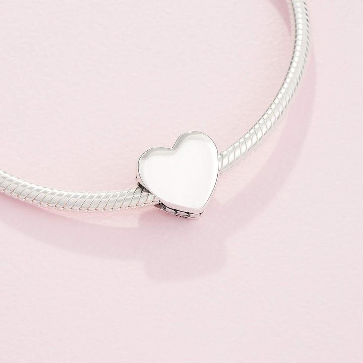 Actual product image Pandora Heart charm (Enamel, Sterling Silver)