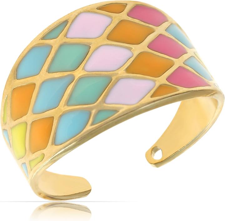 Actual product image Made by Nami Boho Ring Bunt (One size)
