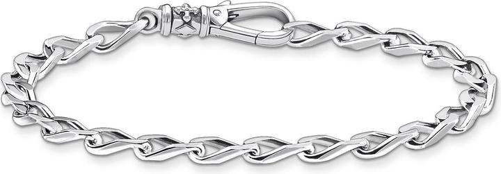 Immagine prodotto Thomas Sabo Bracciale maglie argento (19.50 cm, Argento)