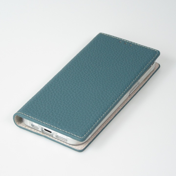 Produktbild PhoneLook Hülle Flip 3D echtes genarbtes Rindsleder (Apple iPhone 15 Pro Max)