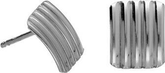 Actual product image Victoria Cruz Decent silver stud earrings Connect A4644-HT