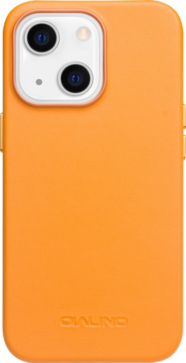 Produktbild QiAlino Hülle (MagSafe kompatibel) Orange (Apple iPhone 14 Plus)