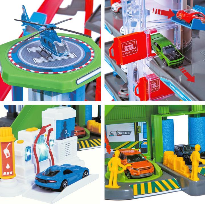 Produktbild Majorette Super City Garage + 6 vehicles