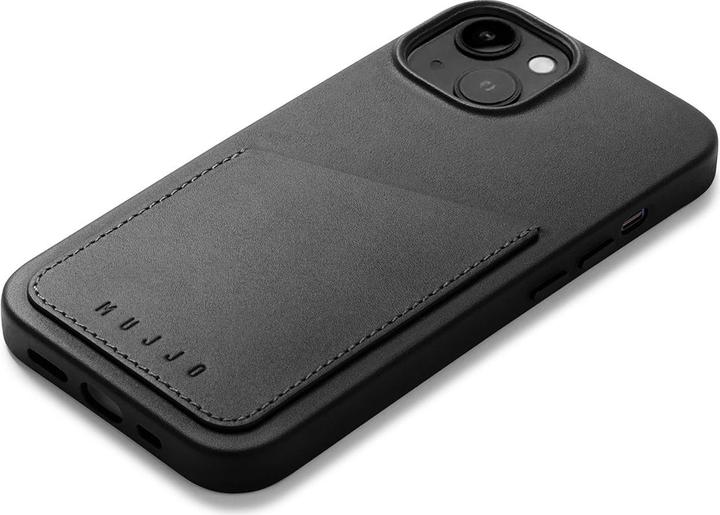 Actual product image Mujjo Full Leather Wallet Case (Apple iPhone 14)