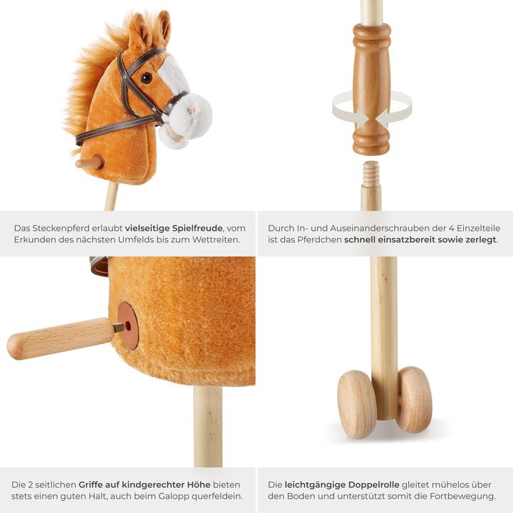 Produktbild tectake Steckenpferd