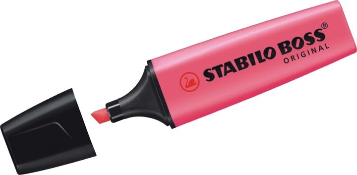 Produktbild STABILO BOSS ORIGINAL Textmarker (Pink, 2 mm, 1 x)