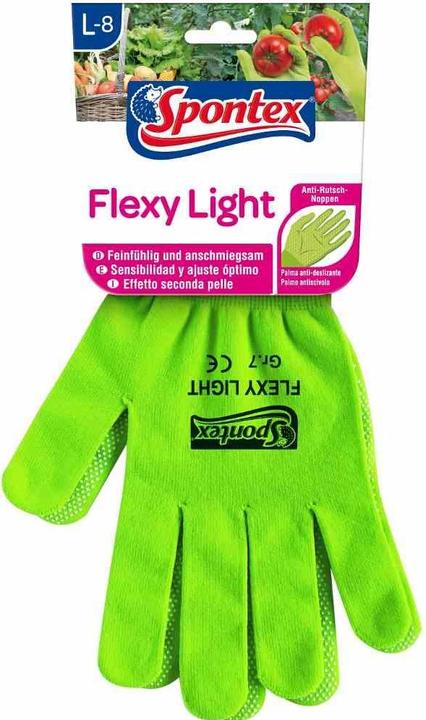 Actual product image Spontex Gardening gloves, colour: assorted, size: 8, washable up to 40 °C (8)