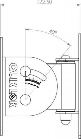 Produktbild Quik Lok QL/953 Coppia di supporti per casse (Wandmontage)