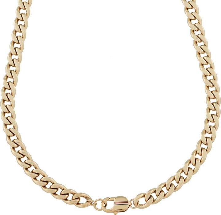 Immagine prodotto Tommy Hilfiger Elegante collana a strati placcata oro 2790578 (45 cm, Acciaio inossidabile)