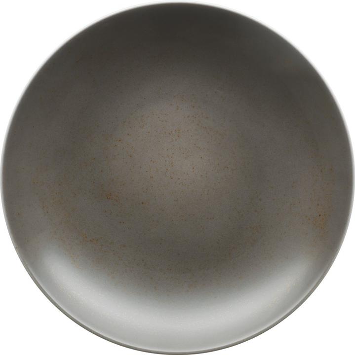 Immagine prodotto Schönwald Piatto di ceramica Unique Darkgrey con bordo rotondo profondo 21cm (21 cm)